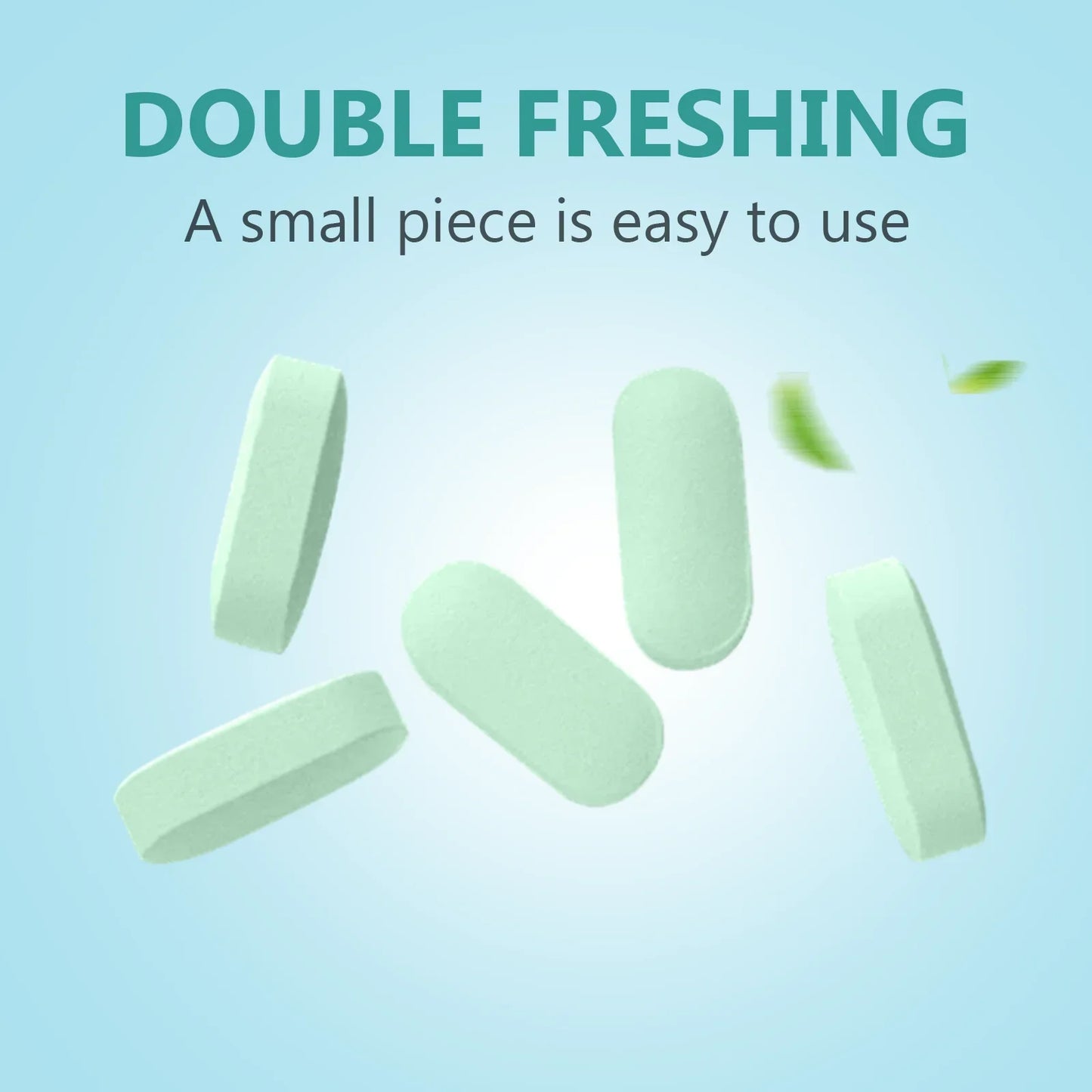 Mint Flavors Toothpaste Tablets Improve Bad Breath Remove Smoke Stains Fresh Oral Hygiene Solid Toothpaste Tablet