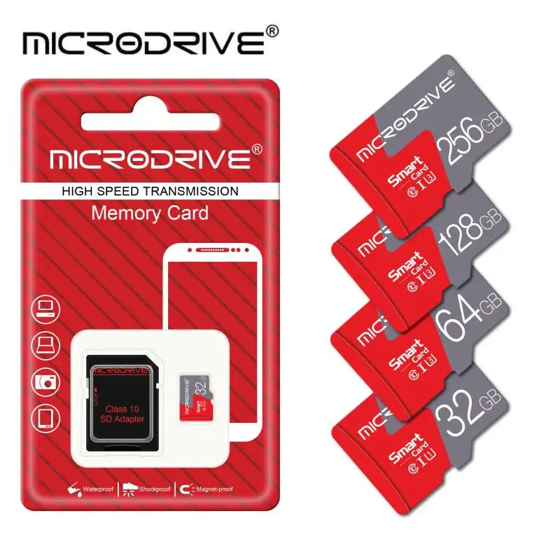 100% Original C10 micro tf sd card 1GB 2GB 4GB 8GB 16gb 32gb memory card 64gb 128gb flash TF card 256gb cartao de memoria