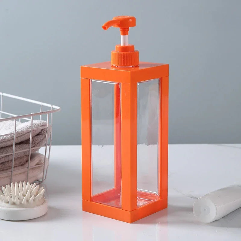 Kitchen Liquid Soap Dispenser 750/500/1000Ml Empty Pump Shampoo Bottle Dish Soap Container Bathroom Accessories