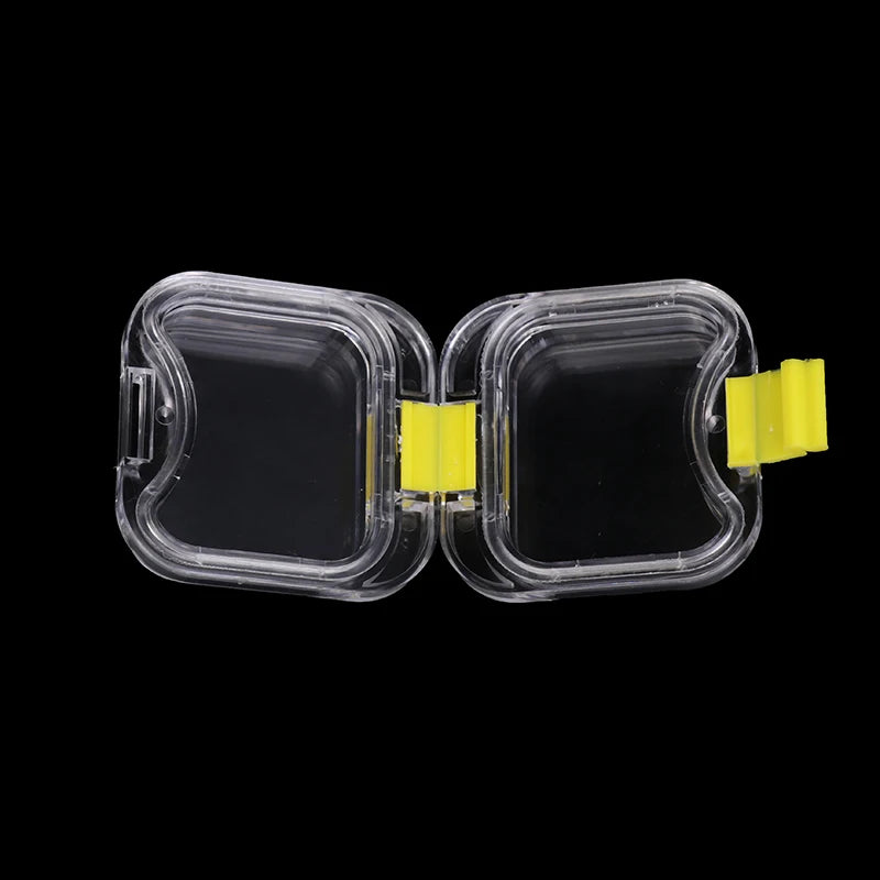 1 Pcs Plastic Dental Lab Box With Film Dentist False Tooth Case Box With Membrane Storage Boxes Denture Teeth Container Case