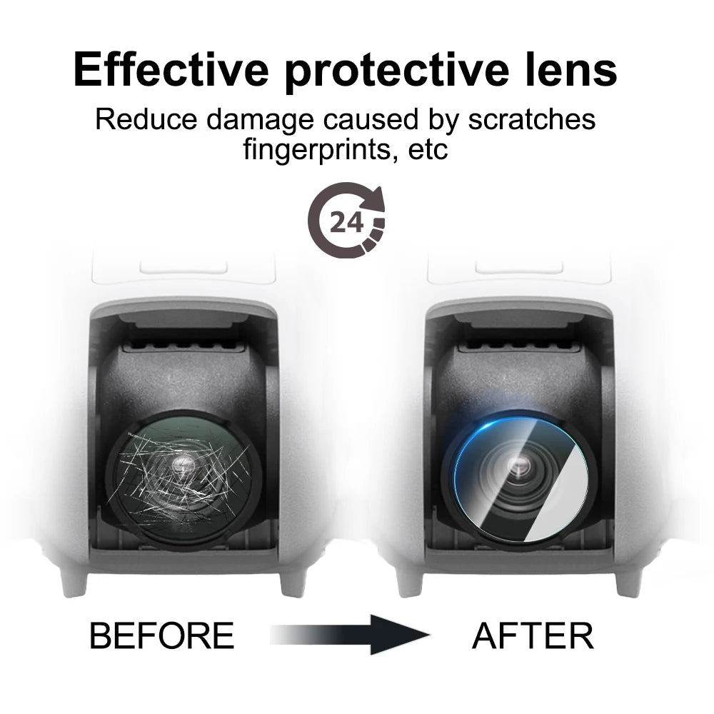 5/1PCS Tempered Glass Camera Lens Protectors for DJI Neo Drone Camera Anti-Scratch Lens Films for DJI Neo Drone Accessories