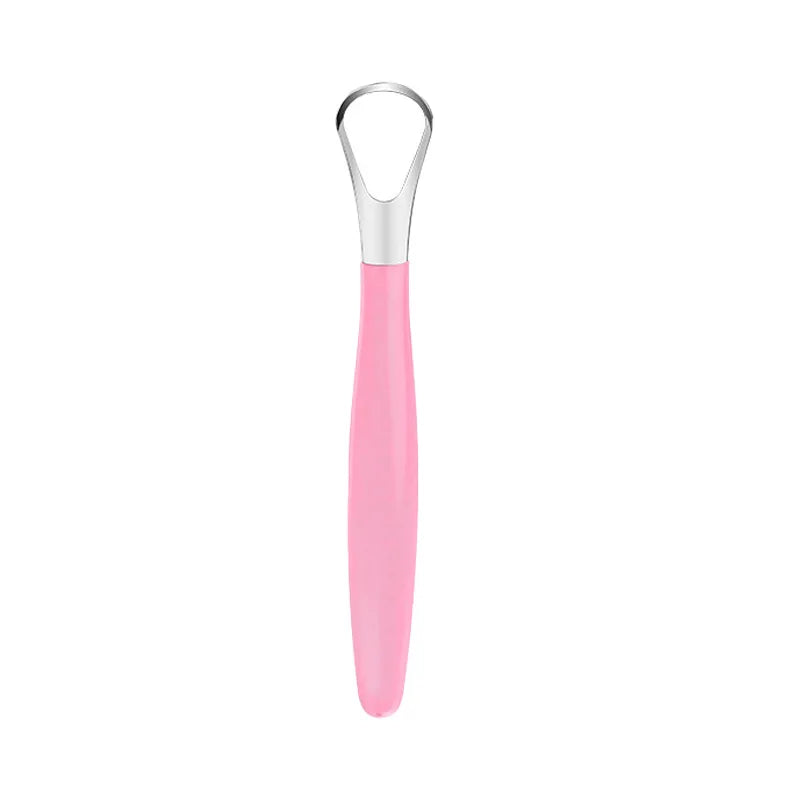 1/2pcs Stainless steel small opening tongue scraper,tongue coating cleaner to clean oral tongue coating and eliminate bad breath