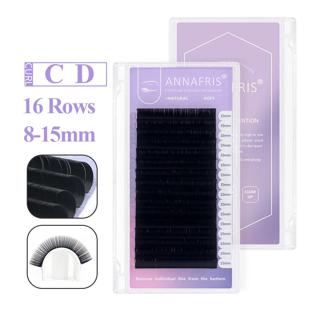 GLAMLASH 2tips 3D W Shape Lashes Extension Premade Volume Fan Eyelashes W Style Shaped Lash Makeup Supplies Natural EyeLash