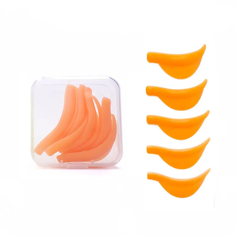 4/5/7 Pairs Silicone Eyelash Perm Pad Lifting Lashes Rods Shield Recycling 3D Eyelash Curler Accessories Applicator Makeup Tools