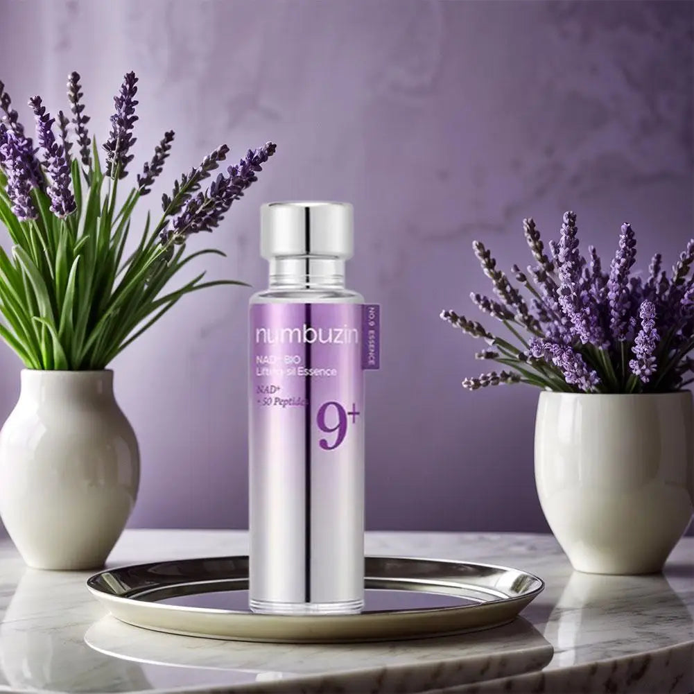 Numbuzin NO.9 Retinol Lift & Firm Cream Korean Original Skin Care Purple Needle Tube Eye Cream No.9 NAD+ BIO Lifting-sil Essence