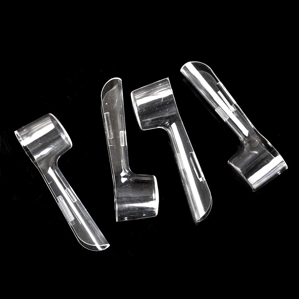 4Pcs Dustproof Electric Toothbrush Head Protective Cover Cap For Keeping Dust