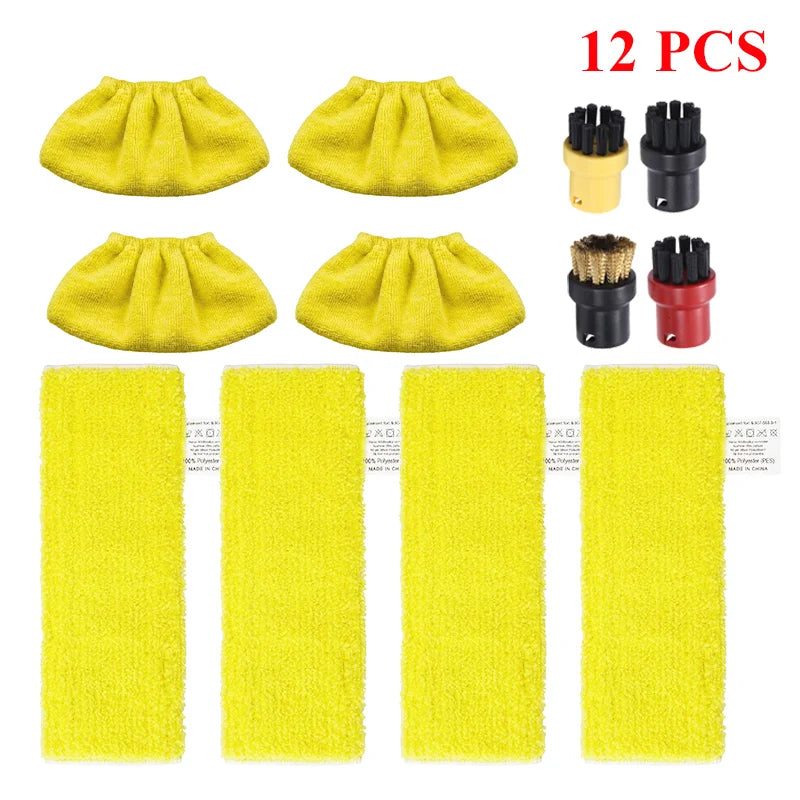 【New】Microfiber Mop Cloths For Karcher Easyfix C1 SC2 SC3 SC4 SC5 SC7  Handheld Vacuum Cleaner Pad Cover Steam Mop Accessories
