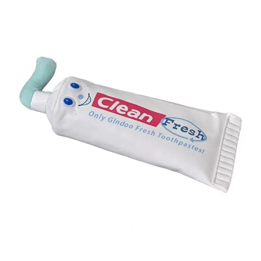 Toothpaste Tube Pencil Case Cute Foldable Stationery Organizer Desk Storage Pen Holder For School Office Supplies