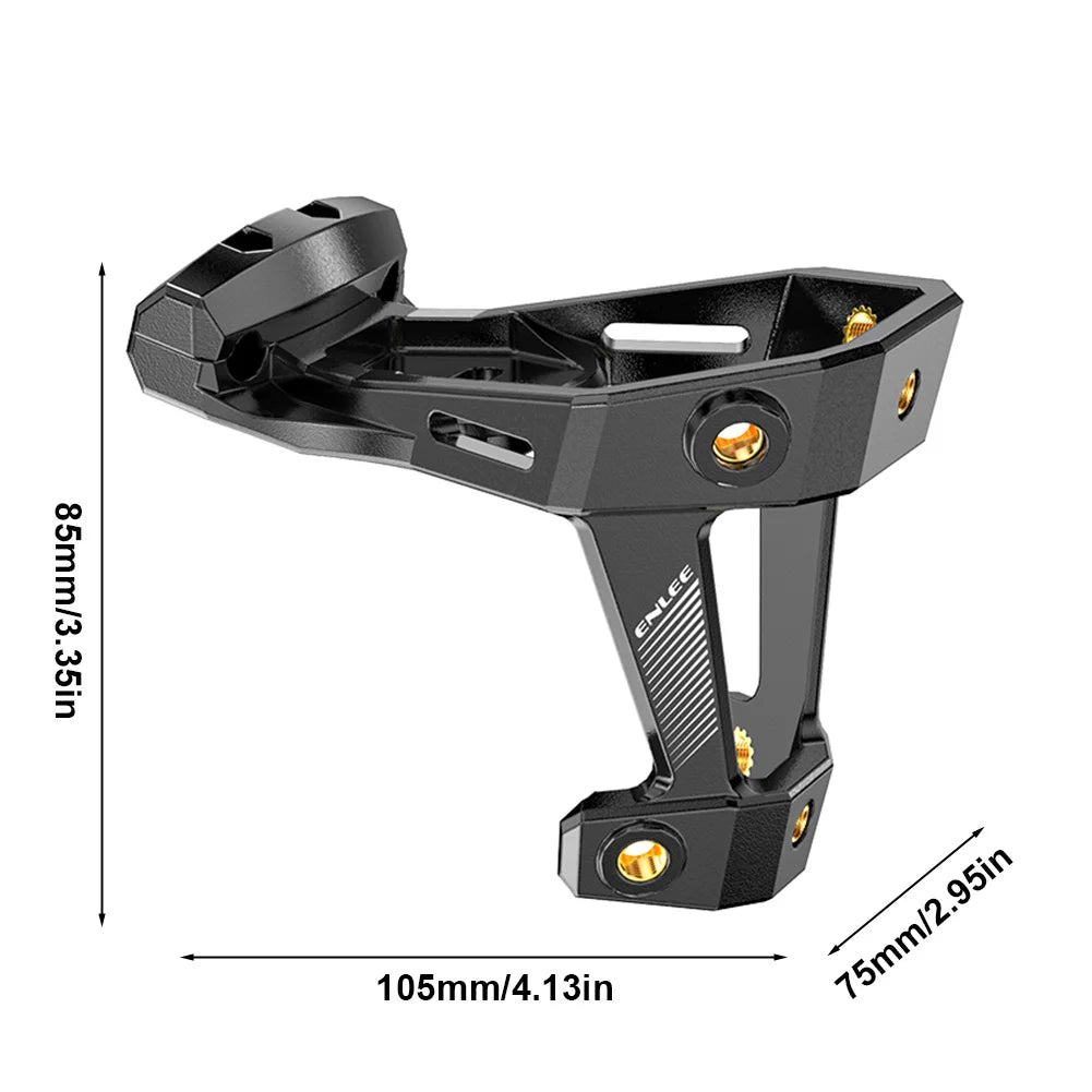 Bicycle Water Bottle Holder Adapter Lightweight Bike Saddle Bottle Cage Extension Bracket Cycling Rear Seat Kettle Mount Stand