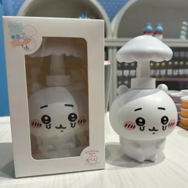Jiyi Mushroom Shaped Portable Travel Bottles Cute Hand Sanitizer Shower Gel Dispenser Refillable Empty Containers for Home Bathr