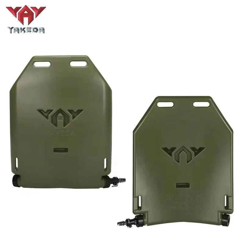 YAKEDA 1.75L Tactical Water Bottle Insert Large Capacity Kettle Safety Protection Outdoor Kettle for Tactical Vest Liner Carrier