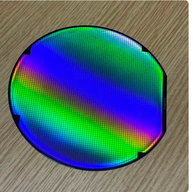 6 8 12 Inch Wafer, Silicon Wafer, Integrated Circuit, CPU Chip, IC, Semiconductor
