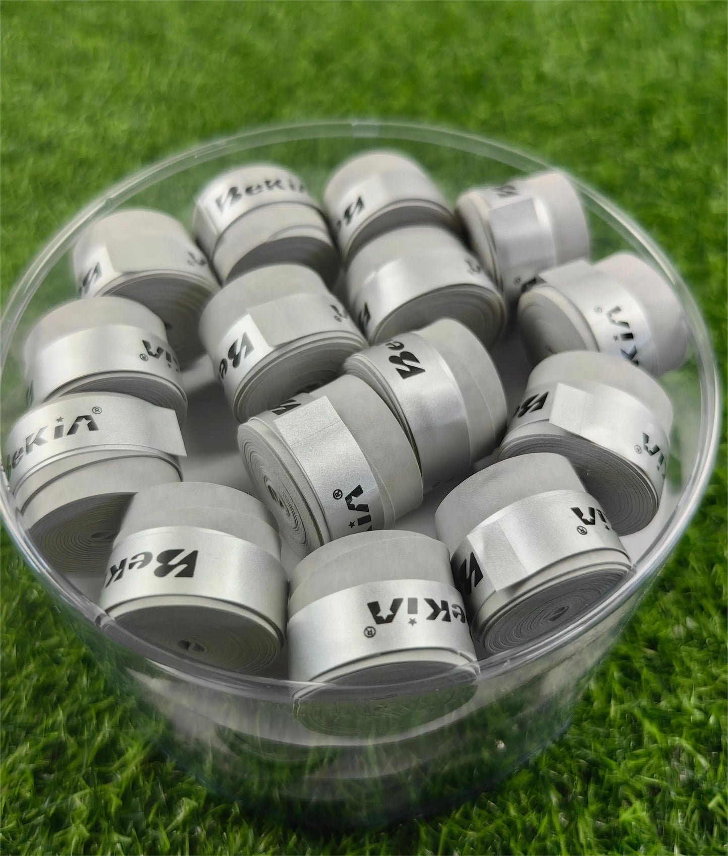60pcs/Pack Dry Tennis Racket Grip Anti-skid Sweat Absorbed Wraps Taps Badminton Grips Racquet Vibration Overgrip Sweatband