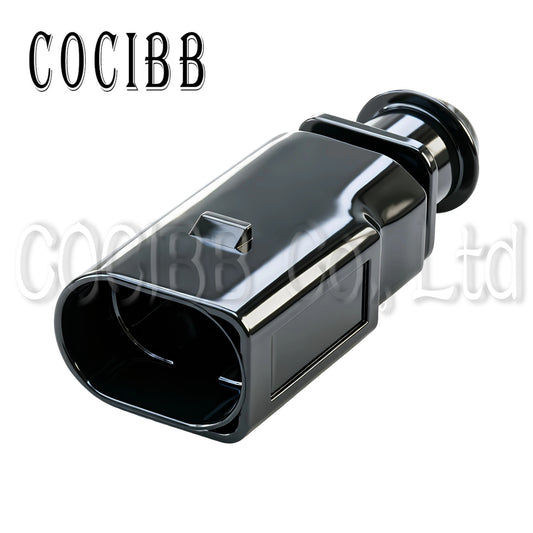 1 Set 2 Pin Auto Temp Sensor Plug Deflation Valve Socket Waterproof Electrical Wire 1.5mm Connector 1J0973802 1J0973702