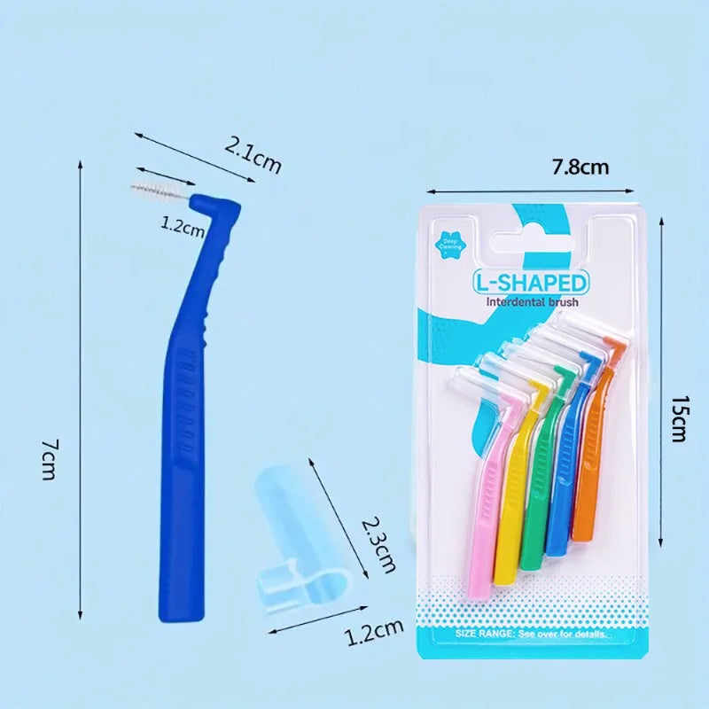 Soft Hair Implant Interdental Brush Single-Beam Soft Teeth Cleaning Toothbrush Oral Care Tool Small Head