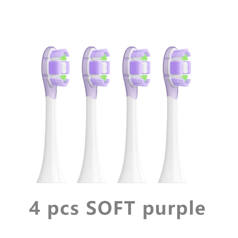Replacement Brush Heads For XIAOMI MIJIA Pro MES610/MES609 Sonic Electric Toothbrush Dupont Bristle with Caps Sealed Pack