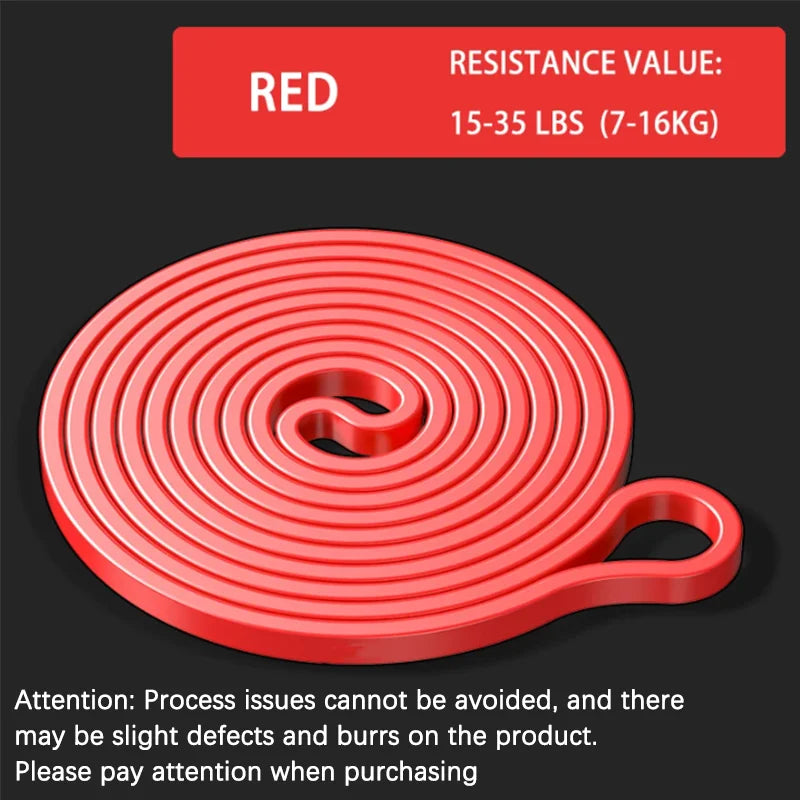 Gym Equipment Resistance Bands Elastic Fitness Bands Sport Exercise At Home Bodybuilding Rubber Leagues Portable Body Building