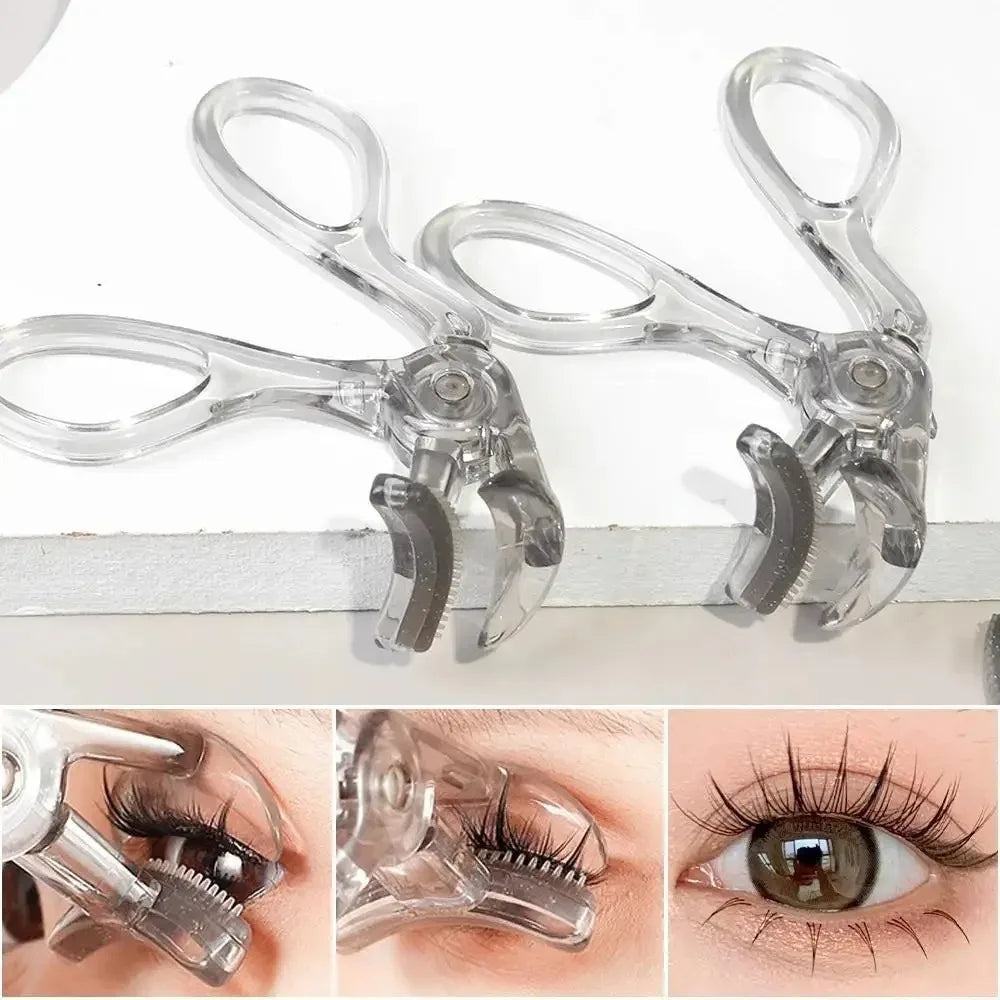 Dual-Type Eyelash Curler Waterproof Natural Curl Wide Partial Clip Long-Lasting Eye Makeup Tool Professional Eye Makeup Tool