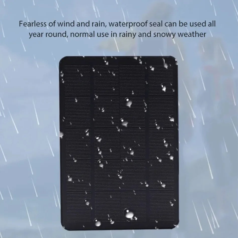Type-C Solar Cells Charger Solar Panels 10W 5V Solar Panel Micro for Security Camera Small Home Light System Power Supply