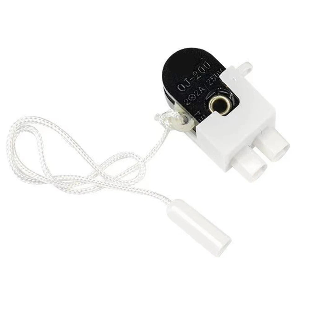1Pcs Pull Cord Switch PC/PA + Alloy Pull Cord Wall Light Switch With Cord Rotating Pull Cord Switch For Table Lamps Floor-Lamps