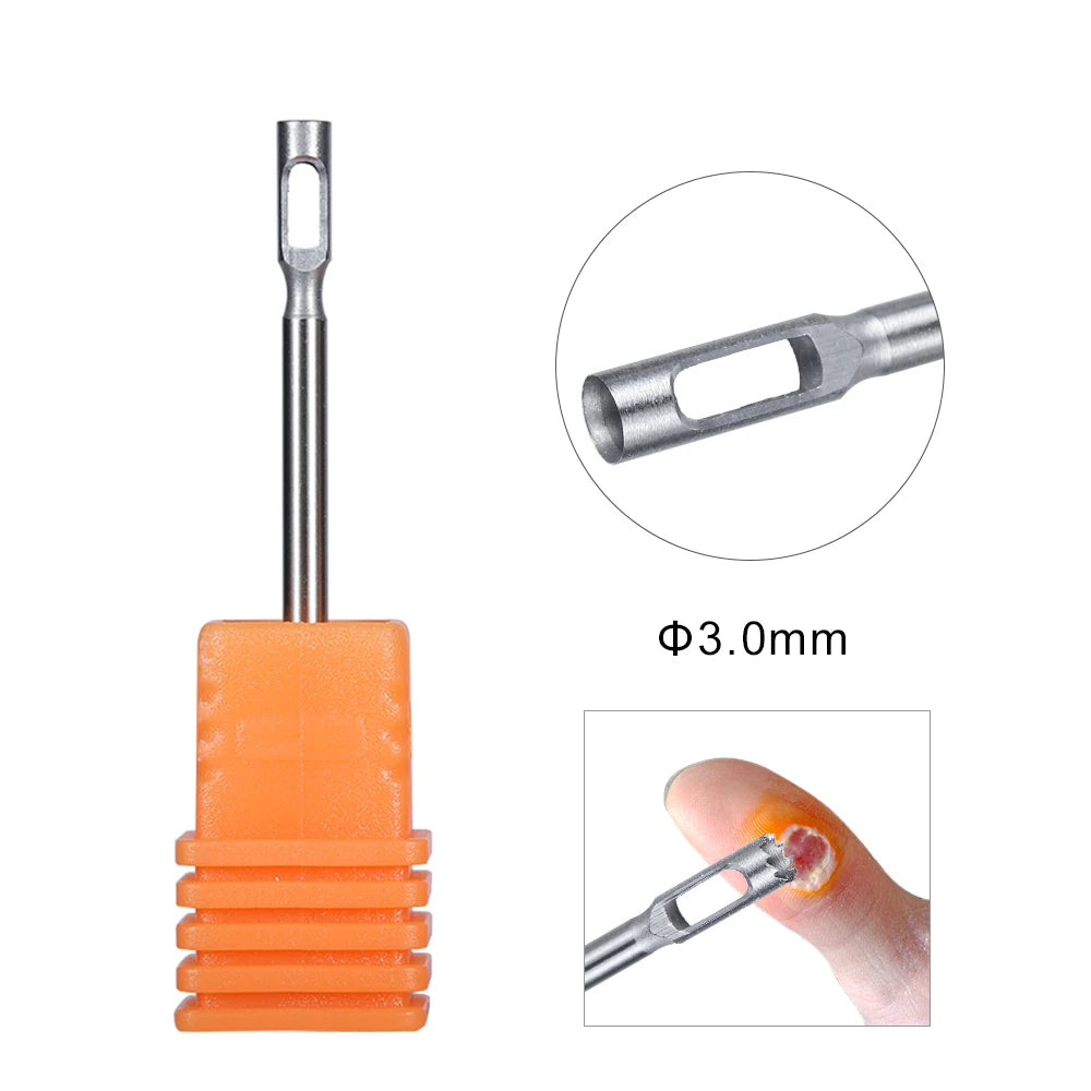 Diamond Nail Drill Bit Sanding Band Rotary Burr Foot Rasp Cuticle Cutters for Manicure Pedicure Disc Nozzles Tool Accessories