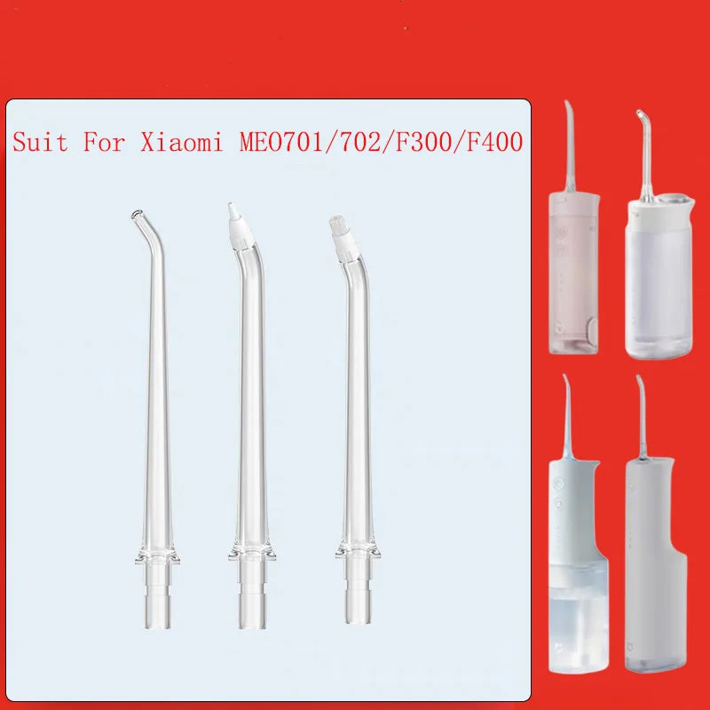 Nozzles For all Xiaomi Mijia Oral Irrigator F400,F300 MEO701 702 and Other Mijia Water Flosser Replacement Nozzles