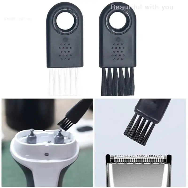 6Pcs/Set Electric Shaver Cleaning Brush Mutifunctional Cleaning Brush Anti‑Slip Trimmer Brush Cleaner Shaving Brush