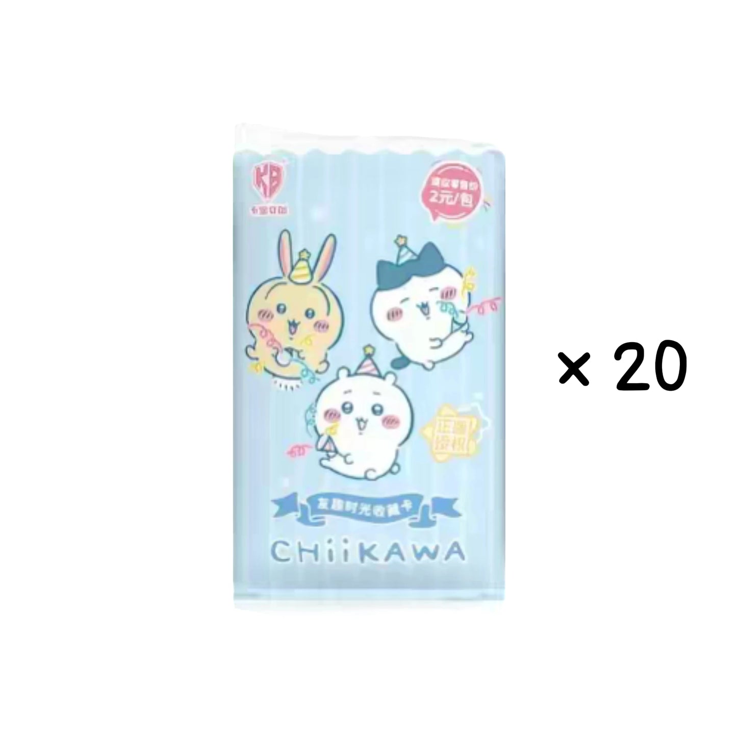 KABAO Original Chiikawa Collection Card Square Kawaii Character High Quality Anime Toy Card Cartoon Decorative Cute Collect Gift