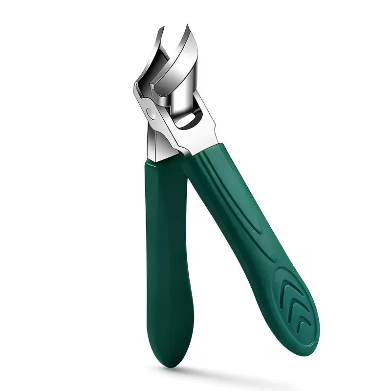 Thick Nail Design Stainless Steel Nail Clipper, Suitable for Adults and Seniors with Thick Hard Nails - Unisex