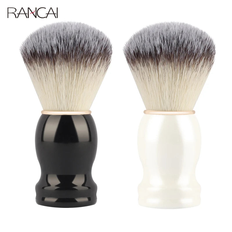 Beard Shaving Brush Makeup Brushes 1pcs Wooden Handle Bristle Hair Salon Barber Soap Foam Shave Men Facial Cleaning Tools