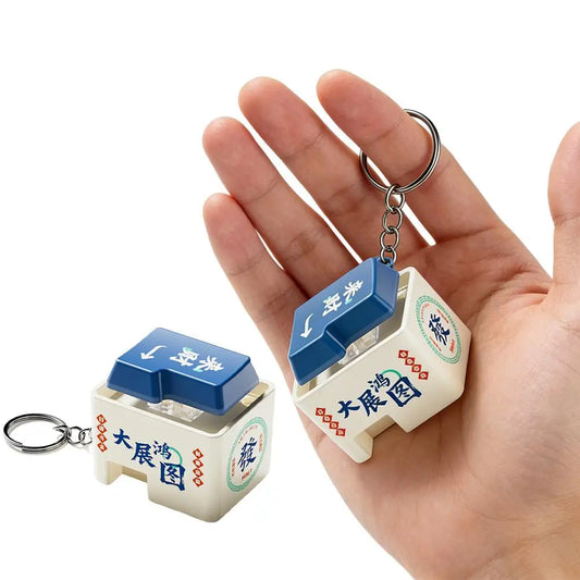 1 Keyboard Fortune Keyboard Fidget Toy for Adults Stress Relief, Portable Keyboard Fidget Toy Lighted Key Clicker Toy with Sound