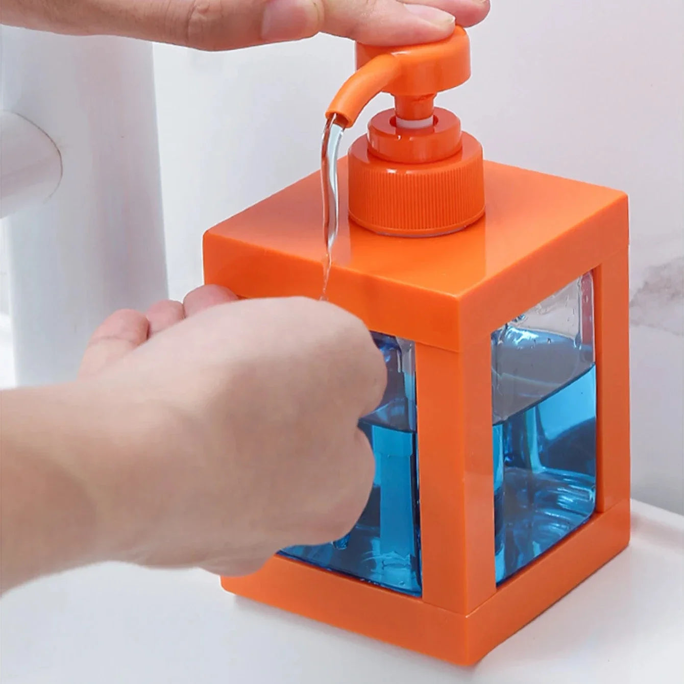 Kitchen Liquid Soap Dispenser 750/500/1000Ml Empty Pump Shampoo Bottle Dish Soap Container Bathroom Accessories