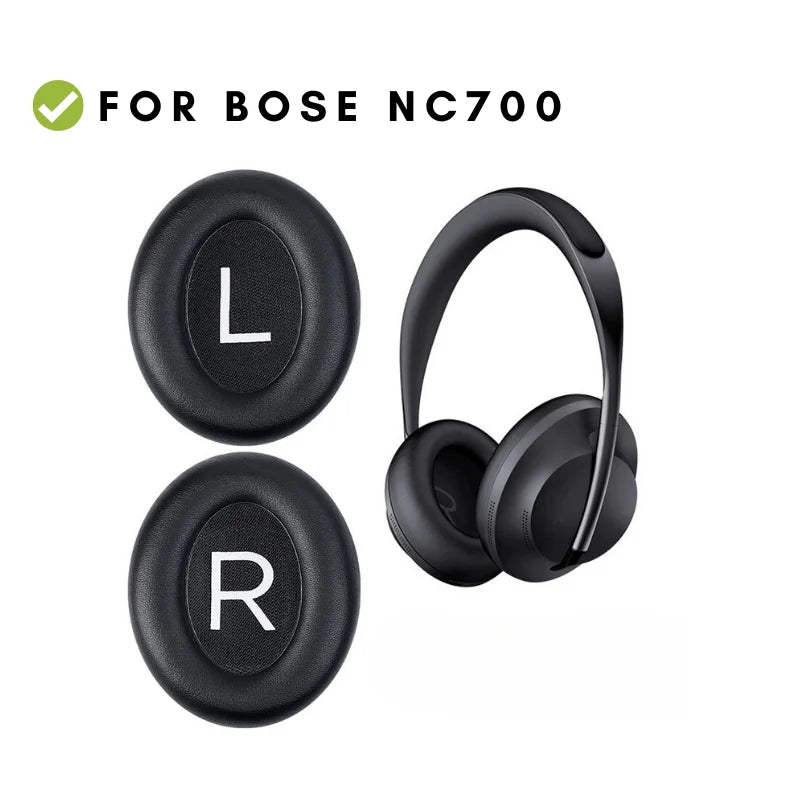 Ear Pads for Bose 700 Noise Cancelling Headphones (NC700) - Softer PU Leather, Added Thickness, Extra Durable Ear Cushions