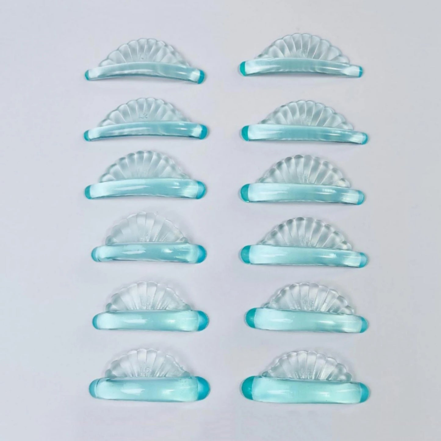LOMANSA C Curl 6 Size Silicone Eyelash Perm Pads Sticky Lashes Rods Shield Lifting 3D Eyelash Curler Accessories Makeup Tool