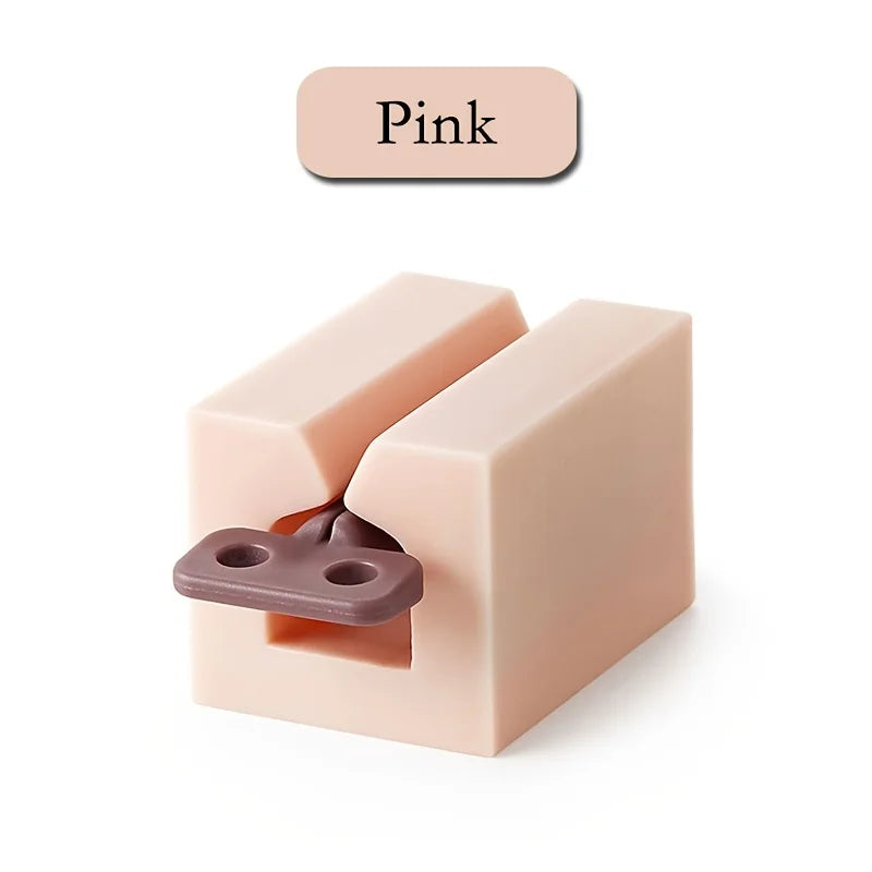 Household Plastic Toothpaste Tube Squeezer Easy Dispenser Roll Holder Bathroom Supplies Tooth Cleaning Accessories