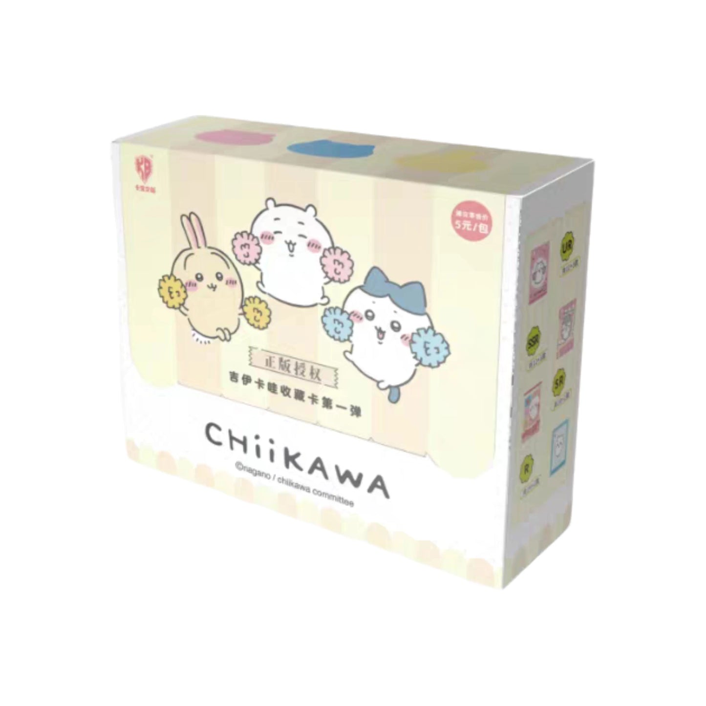 KABAO Original Chiikawa Collection Card Square Kawaii Character High Quality Anime Toy Card Cartoon Decorative Cute Collect Gift