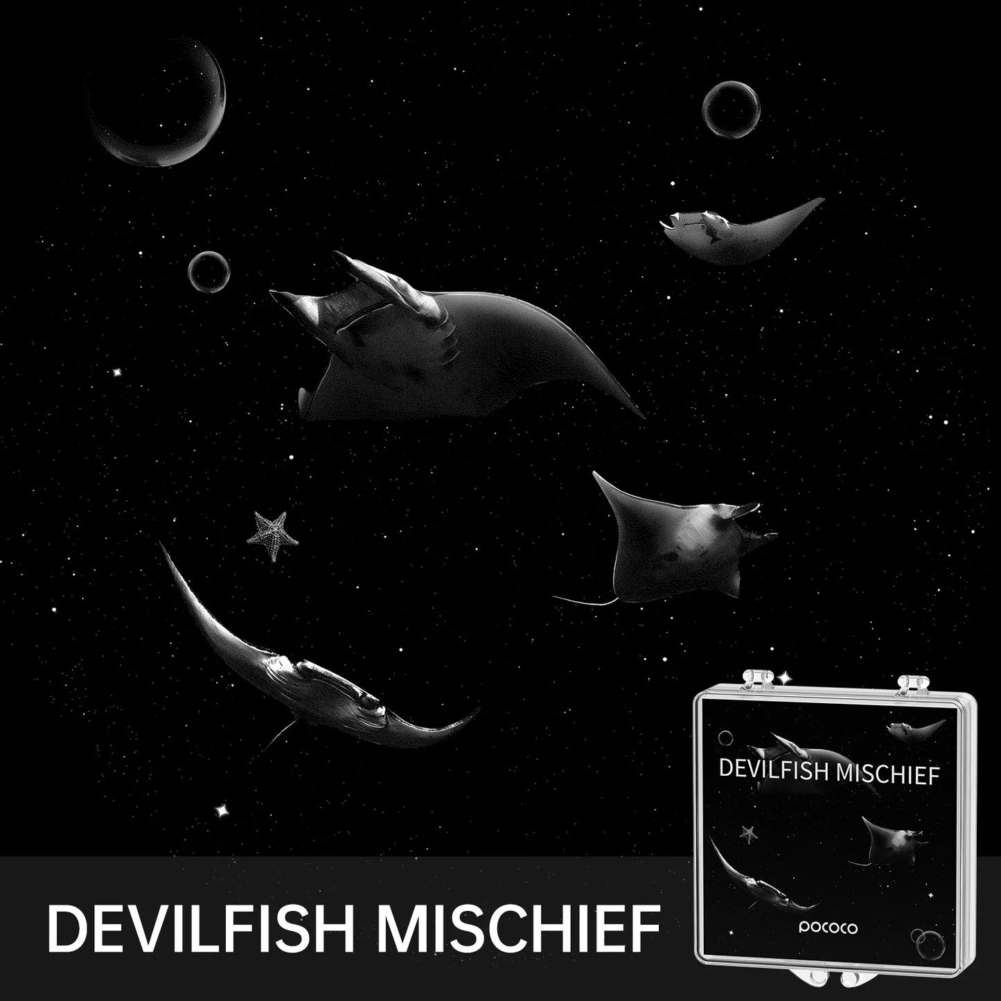 Deep Sea Marvels - Discs for POCOCO Galaxy Projector, 5k Ultra HD, 3 Pieces (No Projector)
