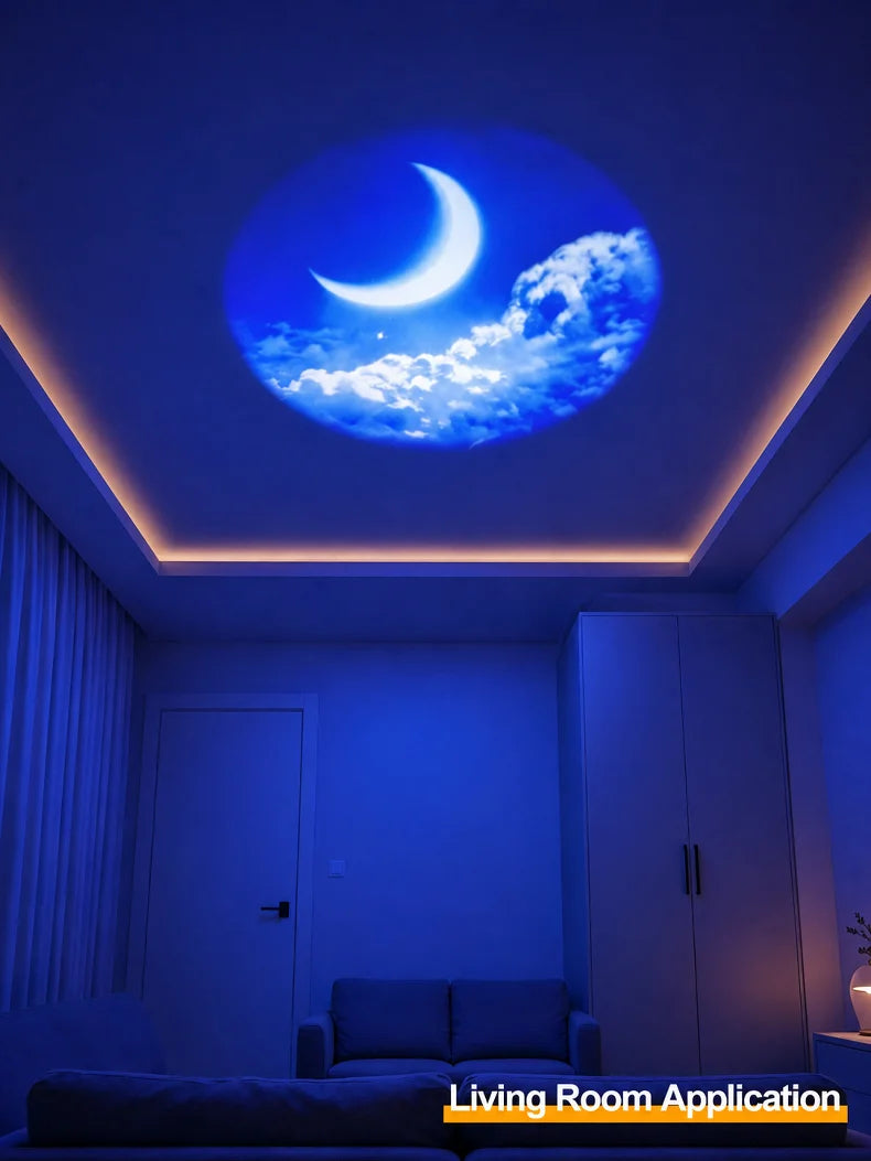 Star Projector Night Light USB Plug in 360° Rotating Starry Sky Projection Lamp For Kids Bedroom Party Gift Room Decor