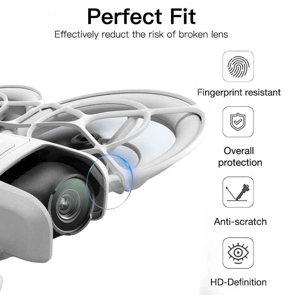 5/1PCS Tempered Glass Camera Lens Protectors for DJI Neo Drone Camera Anti-Scratch Lens Films for DJI Neo Drone Accessories