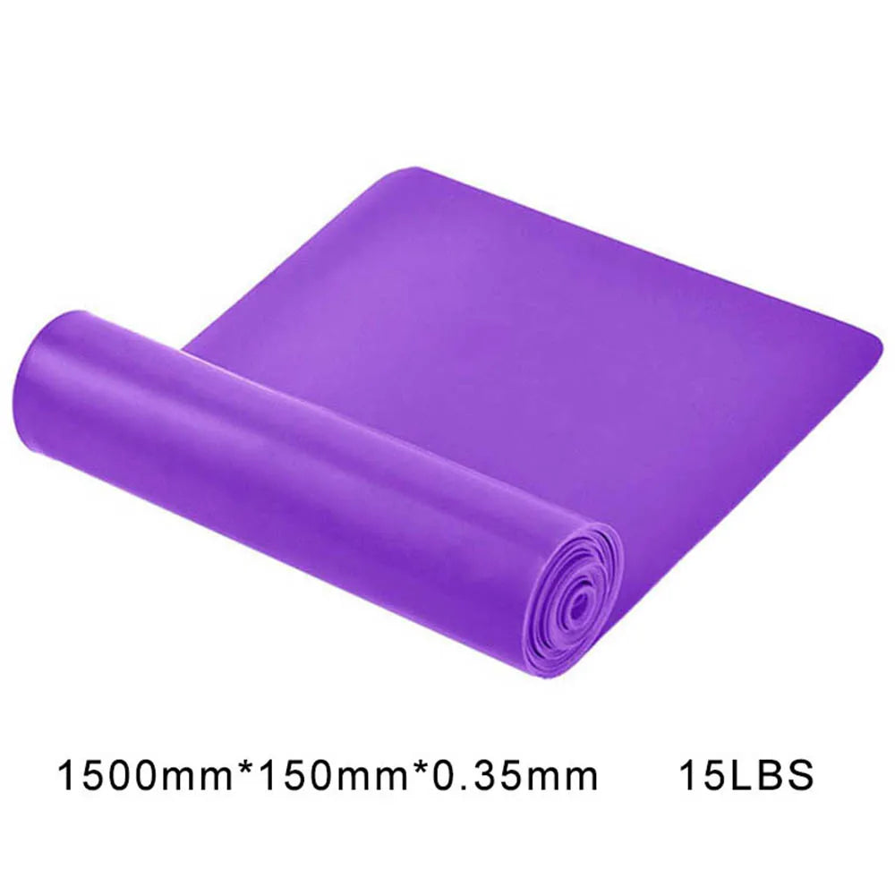 Resistance Bands Exercise Physical Therapy Bands Yoga Pilates Pull Strap for Home Gym Fitness Stretching Strength Training