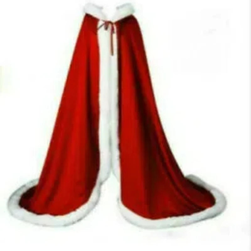 Winter Artificial Fur Cloak Wedding Party Hooded Bride Jacket/Shawl Wedding Accessories