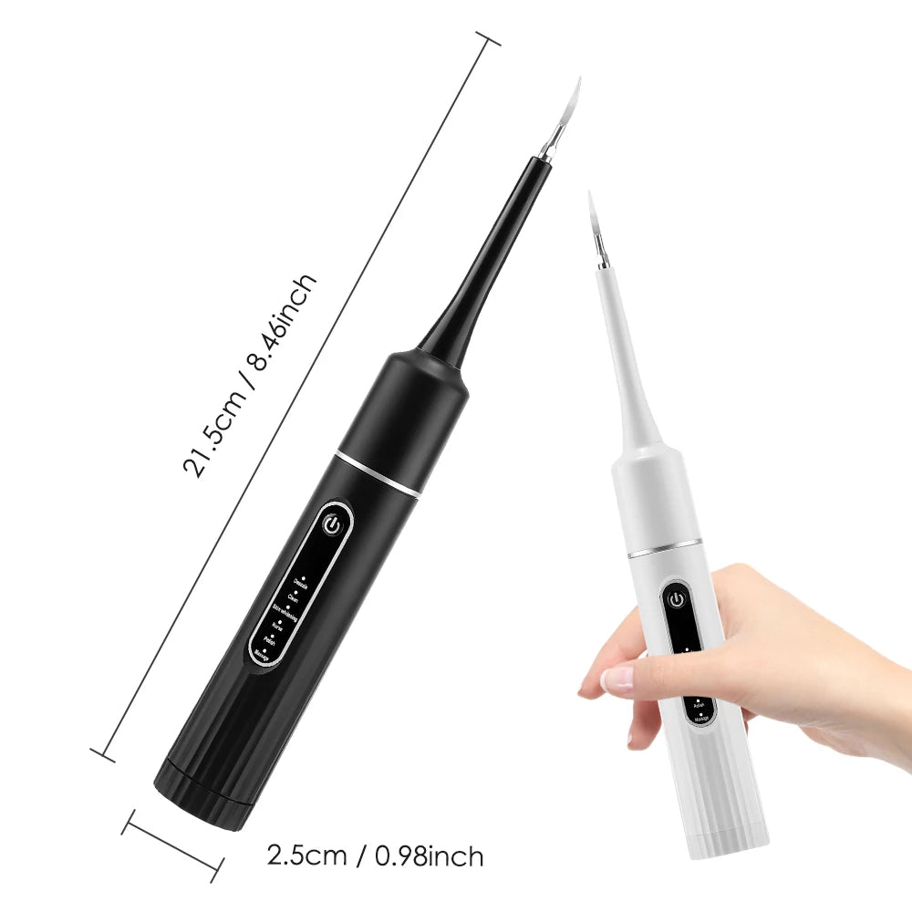 Sonic Electric Toothbrush Teeth Whitening Kit Tooth Whitener Calculus Plaque Tartar Remover Tools Cleaner Stain Oral Care