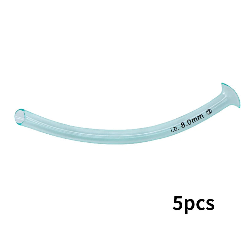 5PCS/12PCS Nasopharyngeal Airway Nasal Pharyngeal Duct Health Care Tool Accessory Help Sleeplessness For Emergency First Aid