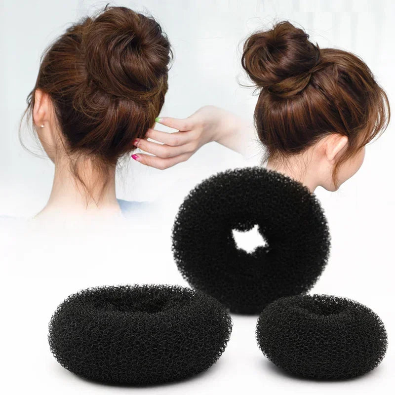 Magic Hair Bun Maker Donut Foam Sponge Easy Big Ring Hair Styling Tools Products Hairstyle Women Girls Hair Accessories