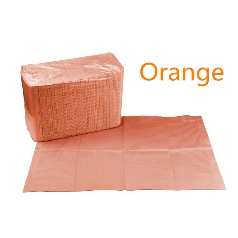 50Pcs Disposable Eyelash Clean Pad Mat Tattoo Cleaning Wipes Table Pad Waterproof Medical Paper Dental Bibs Cloths Tool