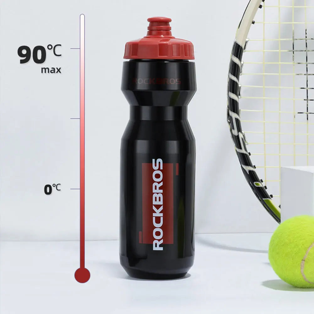 ROCKBROS Bicycle Water Bottle 750ML PP5 Plastic For Outdoor Running Climbing Sports Squeeze Mug Cycling Kettle Portable Bike Cup