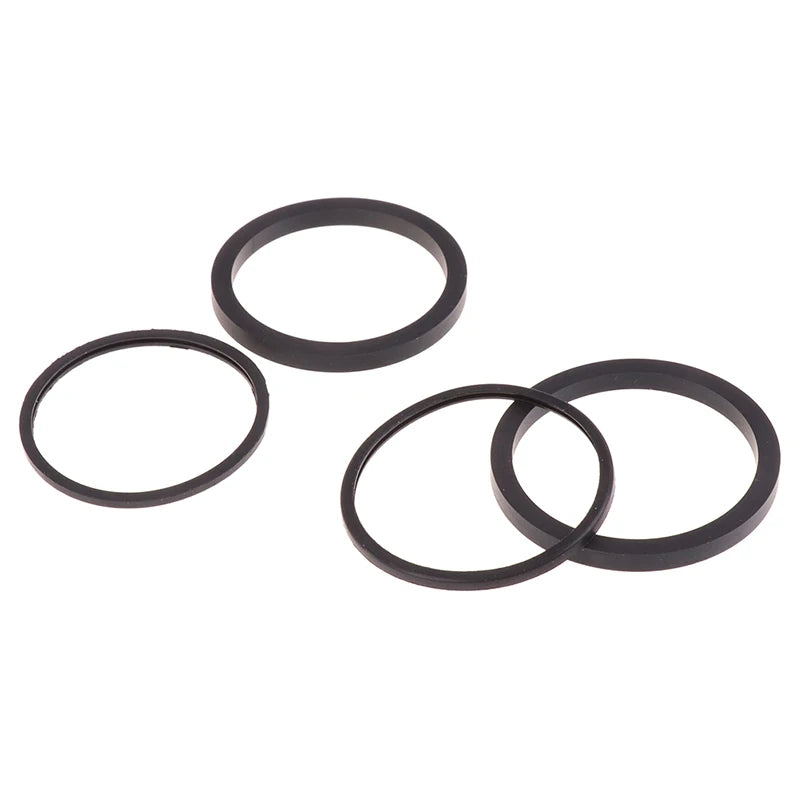 〔YY24〕4 Pcs PE Wear-Resistant Sealing Ring Motorcycle Mountain Road Bike Disc Brake Caliper Sealing Ring O-Ring Brake Piston