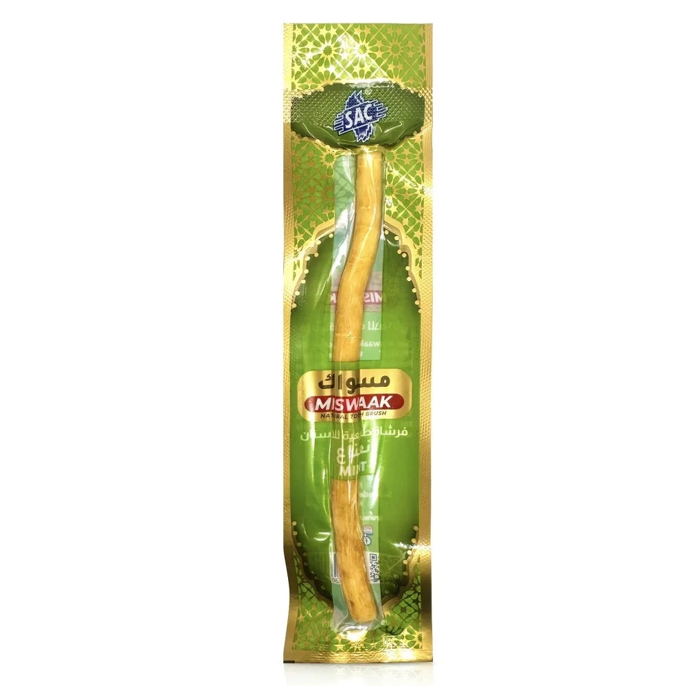 Mint Flavored Special Branch Miswak Vacuum Sealed Traditional Stick Toothbrush For Good Gums Teeth Fresher Breath Gift Siwak New