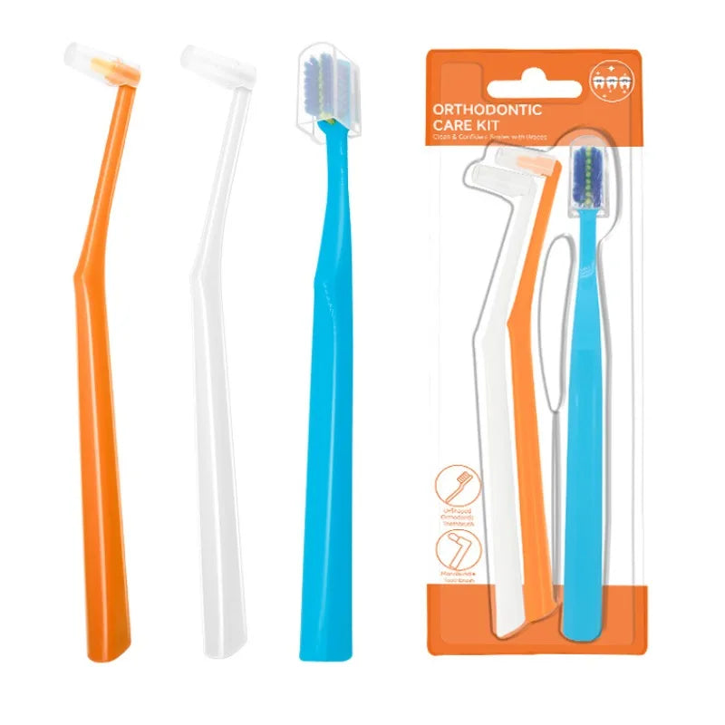 Soft Hair Implant Interdental Brush Single-Beam Soft Teeth Cleaning Toothbrush Oral Care Tool Small Head