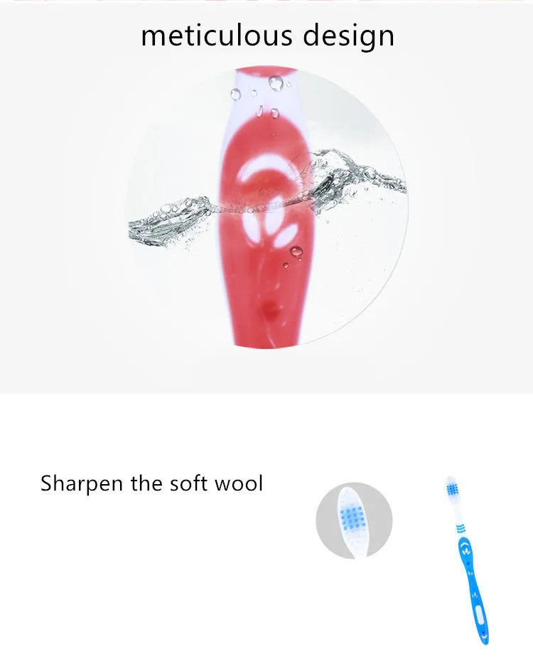 NONA toothbrush, natural, high quality manual toothbrush, soft bristles, suitable for gums, for everyday deep cleaning oral care